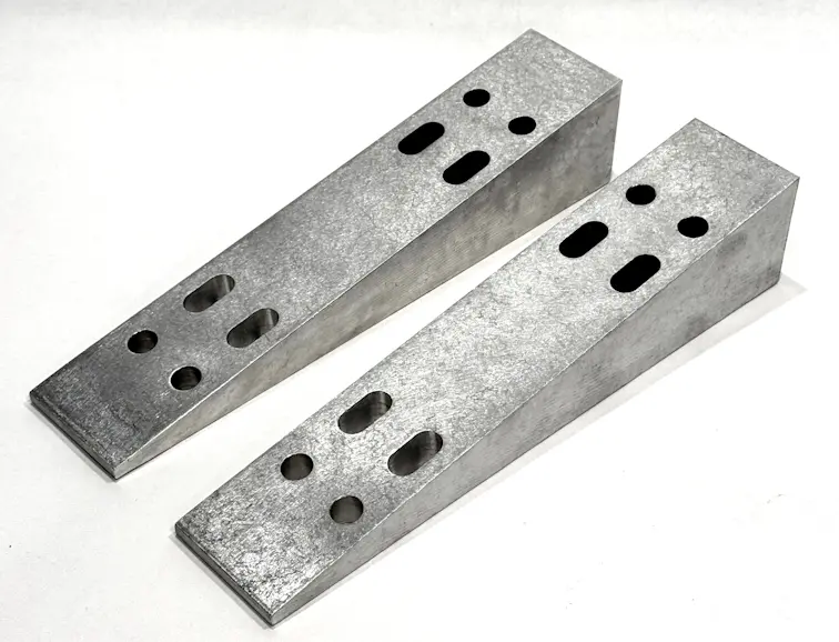 10-Degree Reversible Transom Wedge For Boat Engine Alignment 1