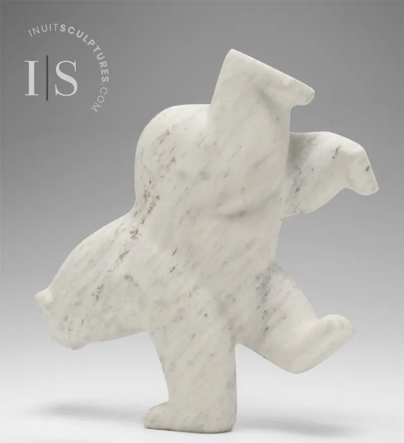 10-Inch Two-Position Diving Bear By Killiktee Killiktee – 'Trickles Of Rain' 1