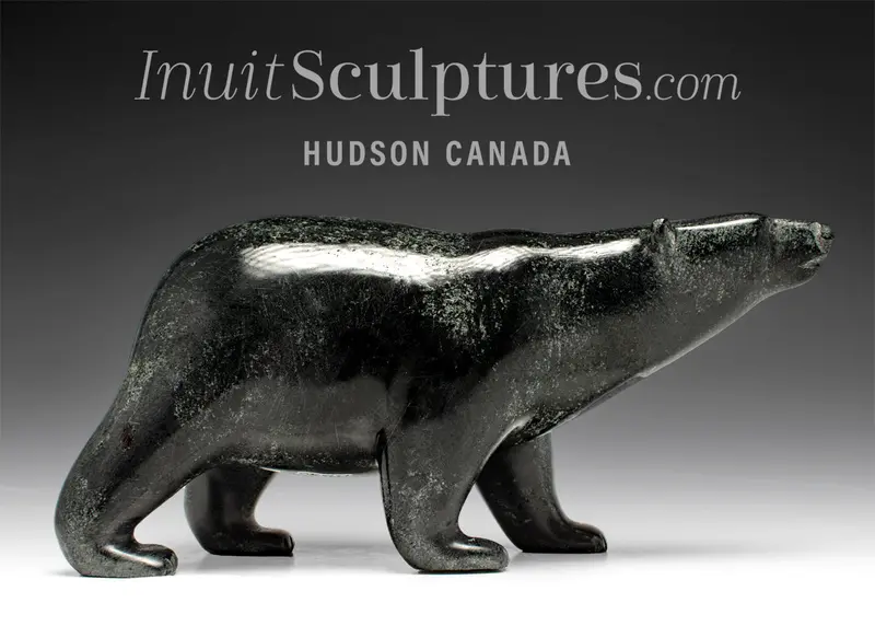 10-Inch Walking Bear Sculpture By Tim Pee – 'Canadiens' Fan' 1