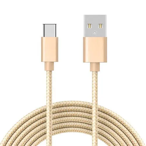 10-Pack Nylon-Braided Usb-C Charging Cable (2M) – Fast Data Transfer & Durable A-To-C Connectivity For Android Devices 1