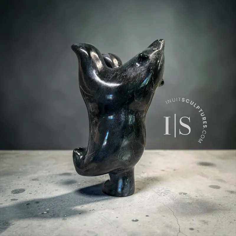 11-Inch Dancing Bear Artwork By Noah Parr – 'Master Of The Dance' 1
