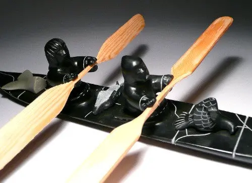 11-Inch Kayak Carving By Josie Ohaytook 1