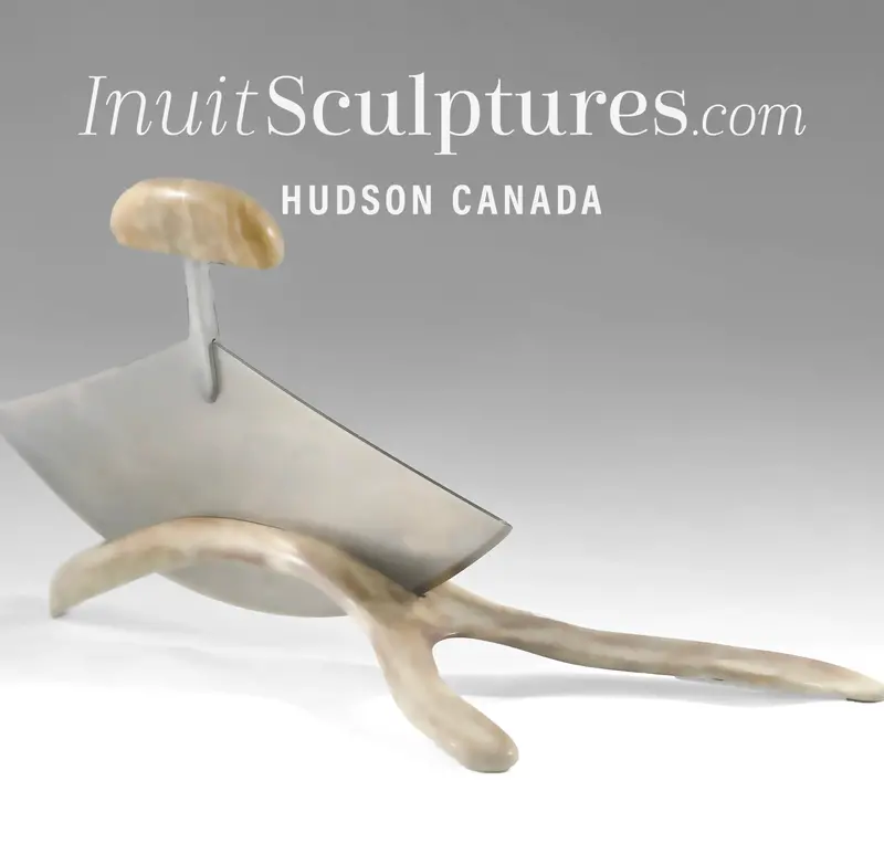 11-Inch Ulu Sculpture By Danny Okpik – Gjoa Haven Traditional Art 1