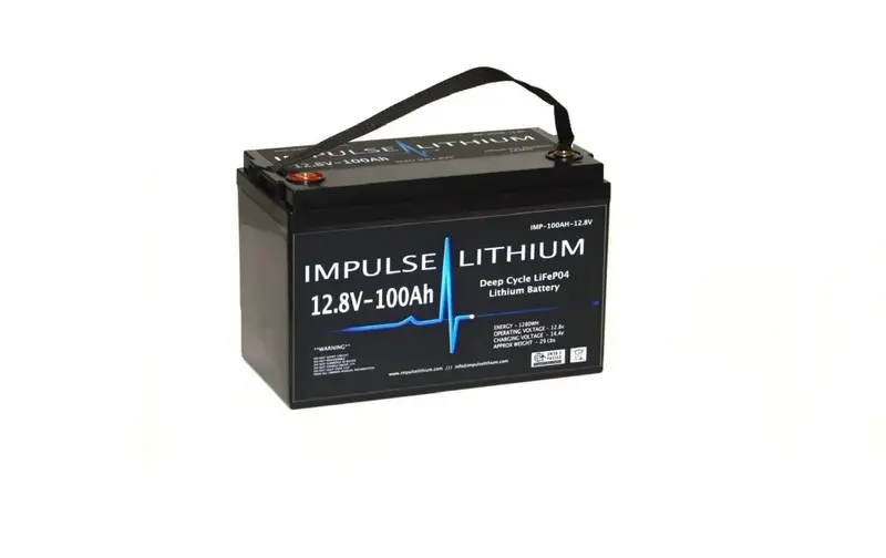 12.8V 100Ah Lifepo4 Deep-Cycle Lithium Battery 1