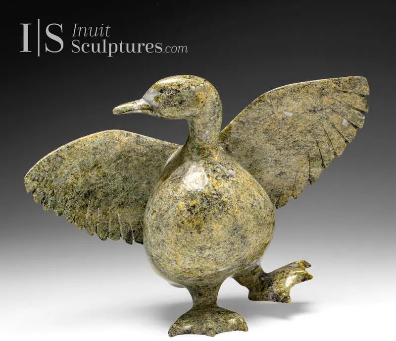 12-Inch Signature Dancing Goose 'Cha Cha Cha' By Pudlalik Shaa 1