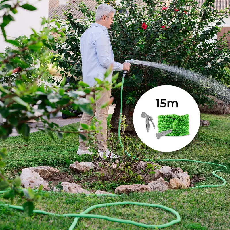 15-Meter Expandable Garden Hose – Hoostend By Innovagoods 1