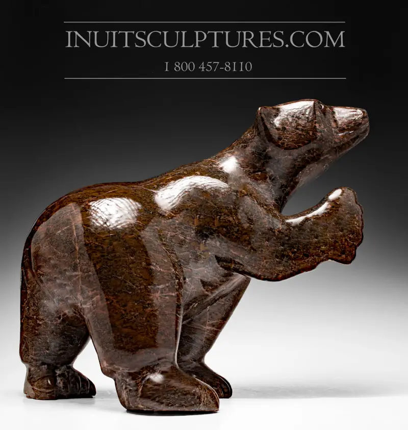 18-Inch Legacy Walking Bear By Axangayuk Shaa — Final Edition 1