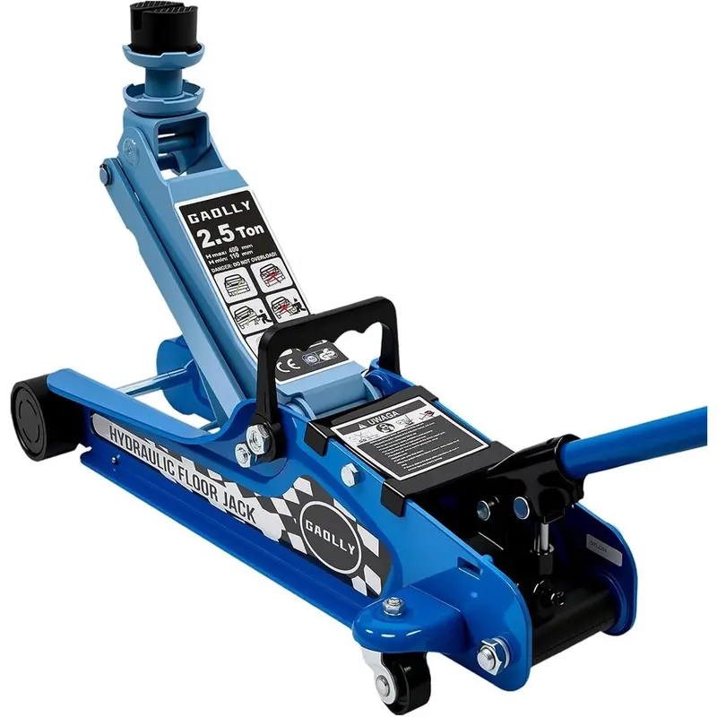 2.5-Ton Low-Profile Hydraulic Floor Jack – Racing-Grade Steel Jack For Cars & Suvs 1