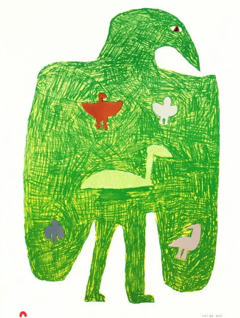 2013 Latchaolassie’S Birds – Saimaiyu Akesuk Print 1