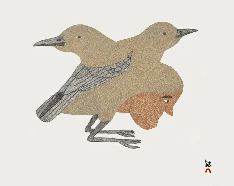 2022 Dorset Collection Print: 'Watchful Spirit' By Qavavau Manumie 1