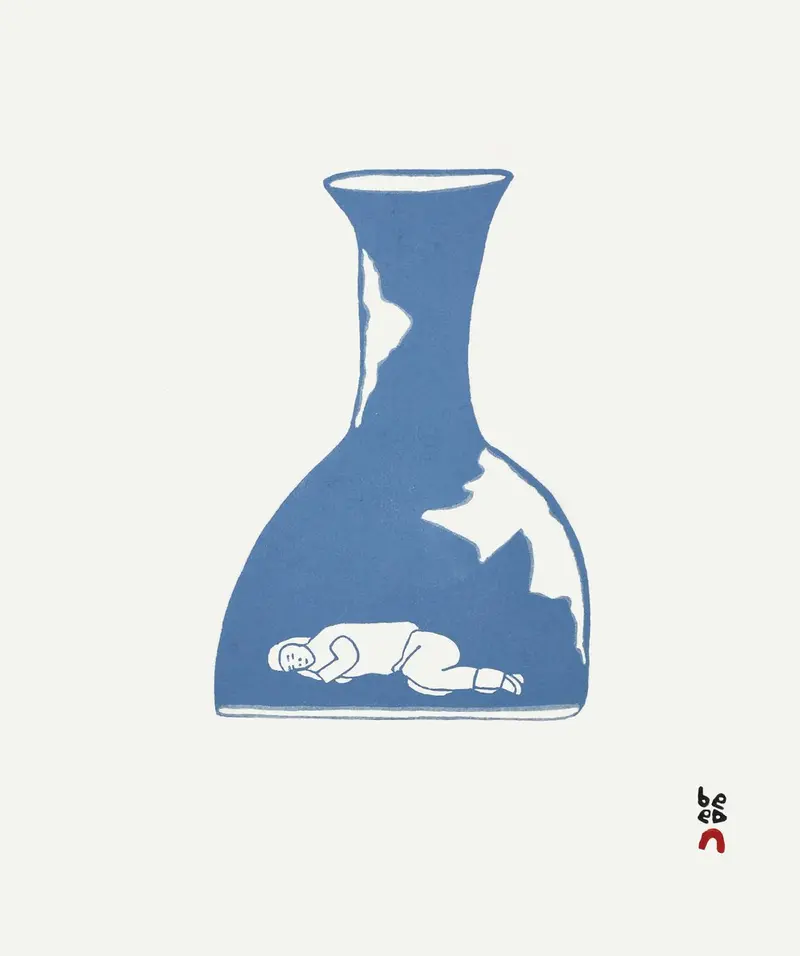 2024 Print: 'Lost Soul' By Qavavau Manumie 1