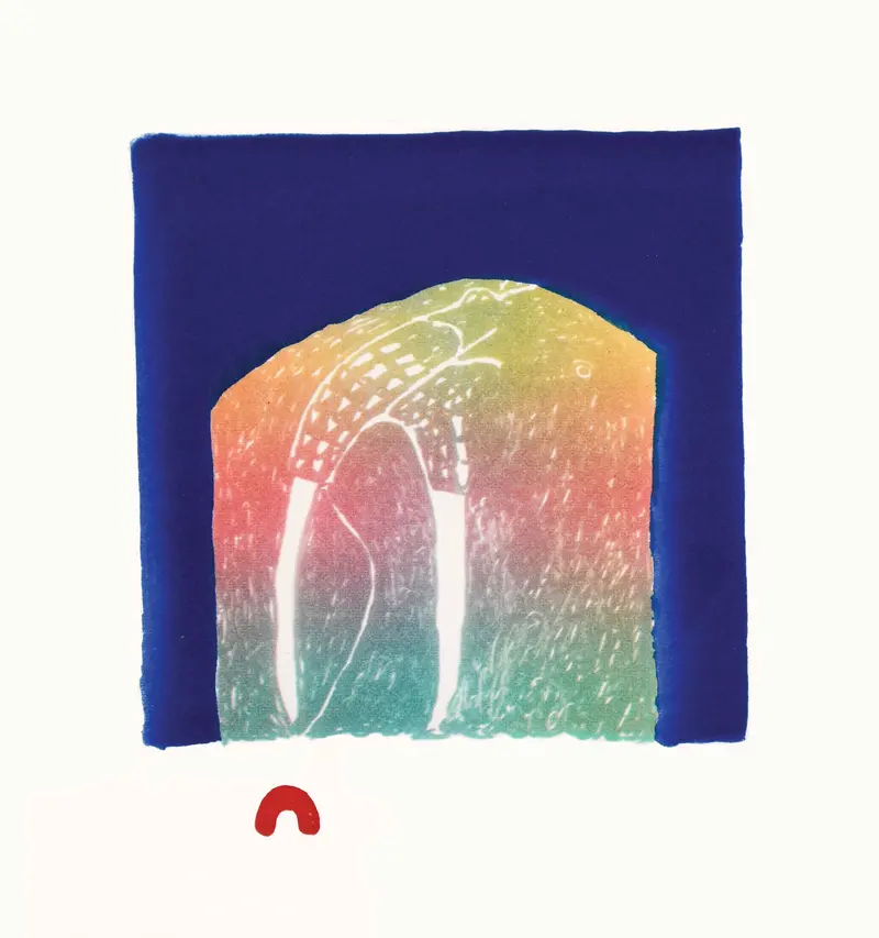 2025 Cape Dorset Print — Ningiukulu Teevee'S 'Walrus' 1