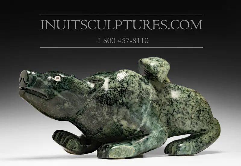 23-Inch Wolf Heart Masterpiece Sculpture By Toonoo Sharky 1