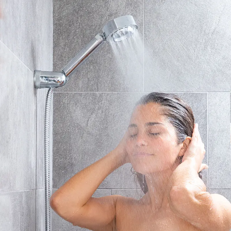 3-In-1 Dual Shower Head With Integrated Soap, Shampoo, And Conditioner Dispenser – Xawara By Innovagoods 1
