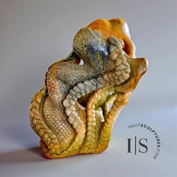 32-Inch Norse-Inspired Sedna Sculpture By Jonasie Faber – 'Saga' Mythic Edition 1