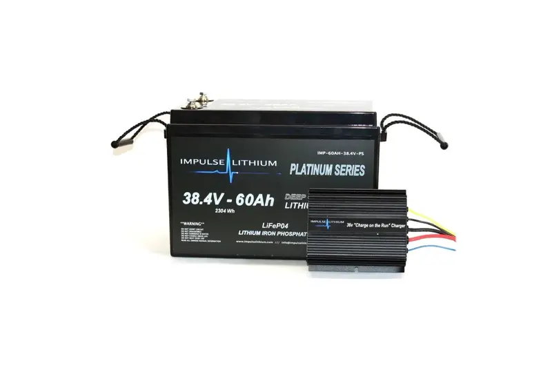 36V 60Ah Lithium Dc Combo: Onboard Charging & Run-Time Power 1