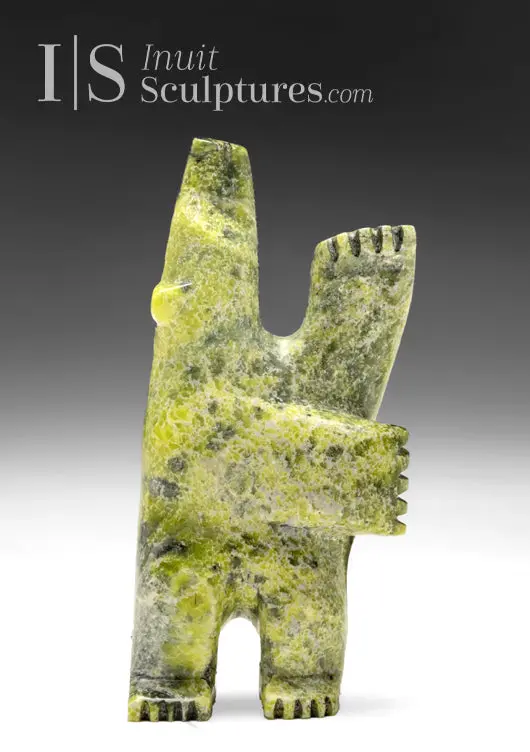 4-Inch Dancing Bear Figure By Kov Parr – 'Sunshine' 1