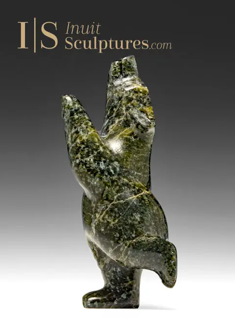 4-Inch Forest-Themed Dancing Bear By Adamie Mathewsie – 'Forest Child' 1