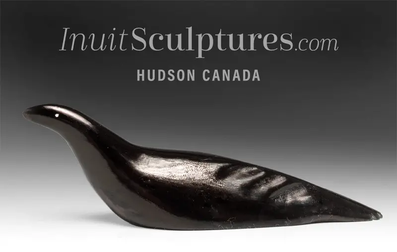 5-Inch Loon Carving By Donnie Pitsiulak 1