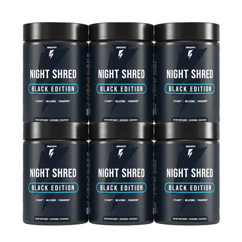 6-Bottle Night Shred Black Package 1