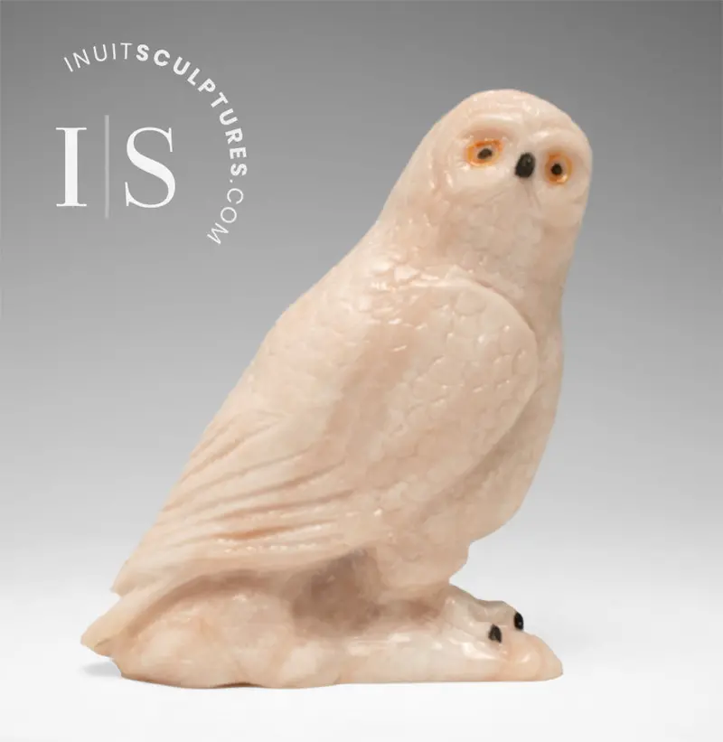 6-Inch Ookpik Owl By Peter K. – 'Cotton Candy' Pastel Finish 1