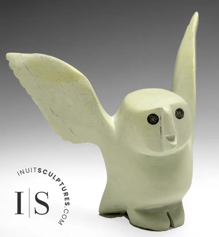 6-Inch Owl Carving By Mosa Ragee – Time After Time 1