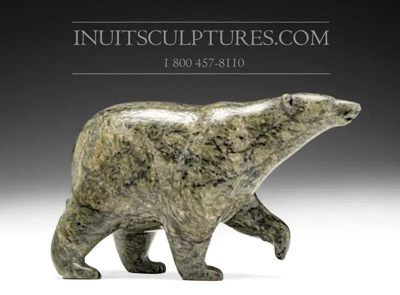 6-Inch Walking Bear Figure By Tim Pee 1