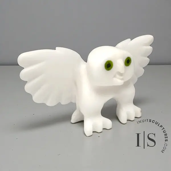 7-Inch Owl Sculpture By Toonoo Sharky – 'Minions #3 – Mel' 1