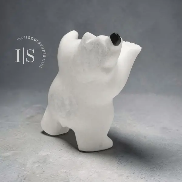8-Inch Dancing Bear Sculpture By David Shaa – Leaning Tower Of Pisa 1