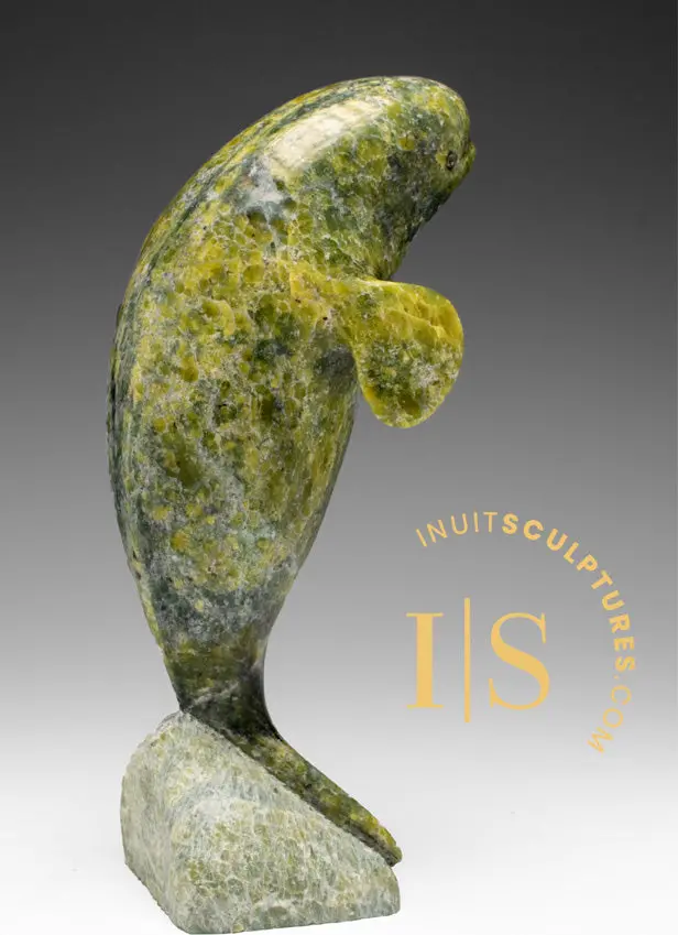 8-Inch Top Of The Morning Dancing Beluga Whale By Pits Qimirpik 1