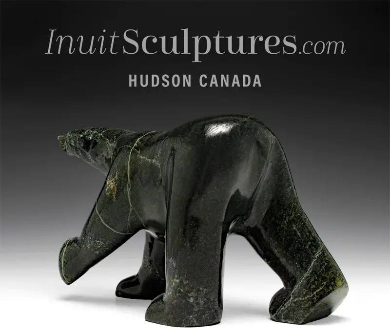 8" Marching Bear Sculpture By Kelly Etidloie — 'The Paws Have It' 1