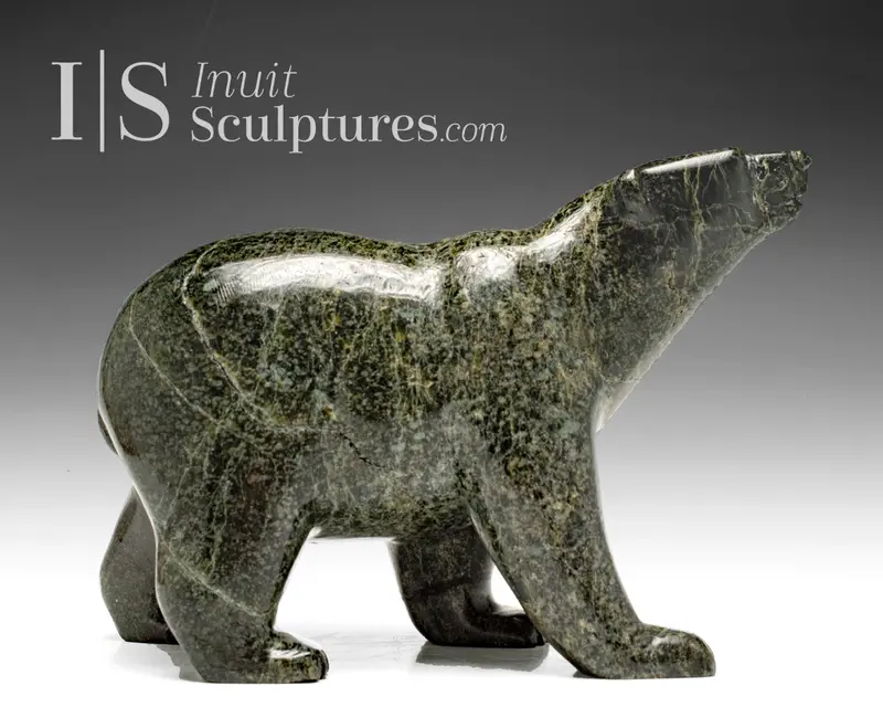 9-Inch Signature Walking Bear By Tim Pee – 'Strident' 1