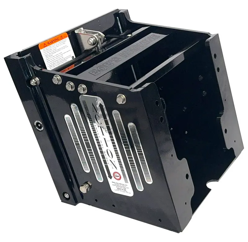 Action Series Jack Plate – 12-Inch Lift, Black Powder-Coated 1