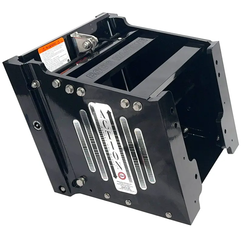 Action Series Jack Plate – 14-Inch Lift, Black Powder-Coated 1