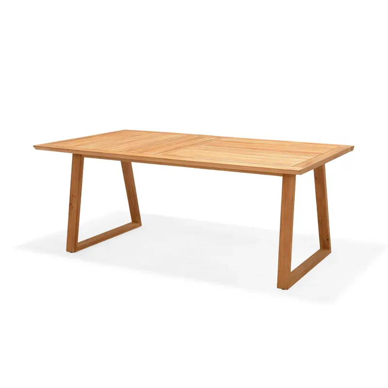 Agate Teak Solid Wood Dining Table – Handcrafted For Indoor Or Outdoor Use 1