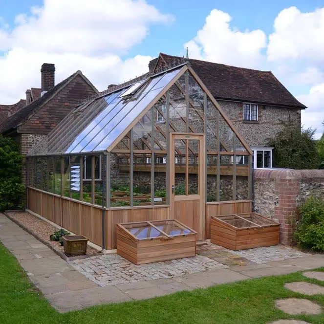 Alton Cedar Westminster Greenhouse – Scalable Size Selection 1