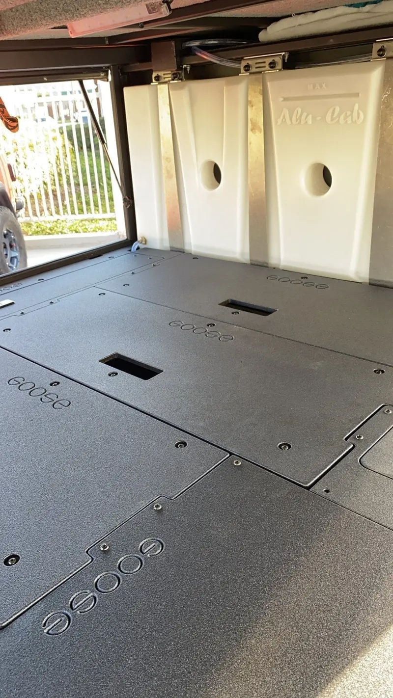 Alu-Cab Canopy Camper Sleep Deck Panel: Pmp-To-Pmp Bridge 1
