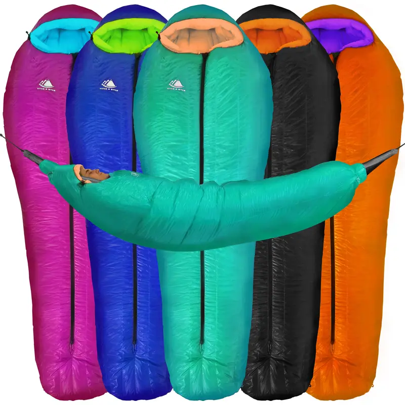 Antero 15°F Ultralight Hammock-Compatible Sleeping Bag – 800 Fill Power Water-Resistant Goose Down 1