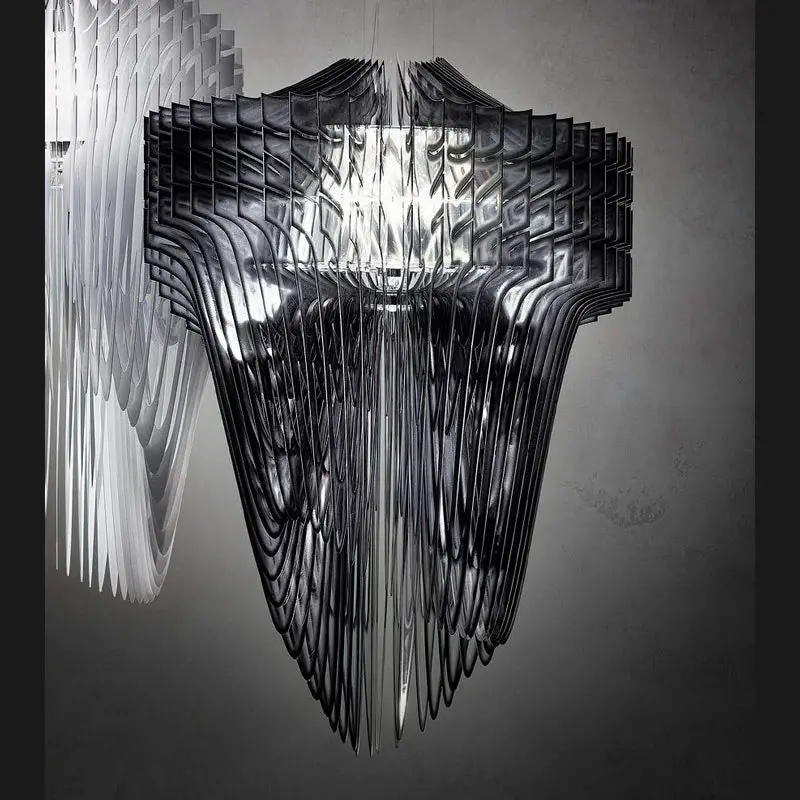 Aria Xl Black Fade Led Floor Lamp Inspired By Zaha Hadid 1