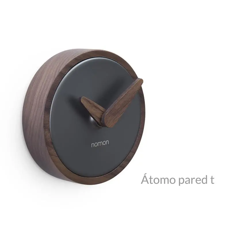 Atomo Pared T Small-Scale Wall Clock For Modern Interiors 1