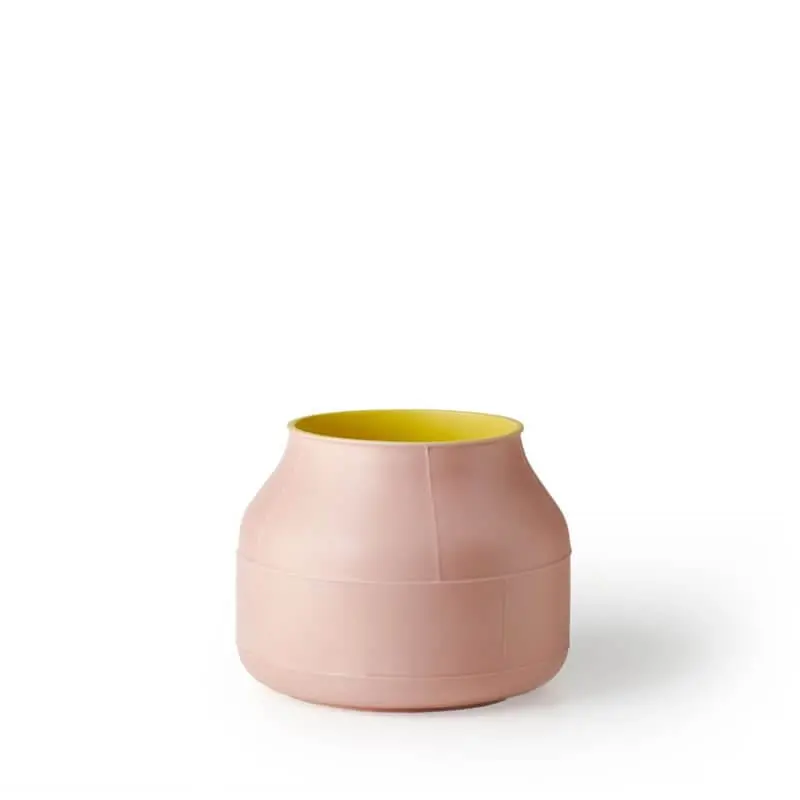 Bitossi Benjamin Hubert Pink Large Tub Vase (H28Cm) 1