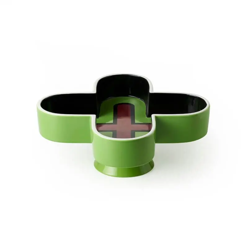 Bitossi Krb-3 Green-Glazed Ceramic Bowl 1