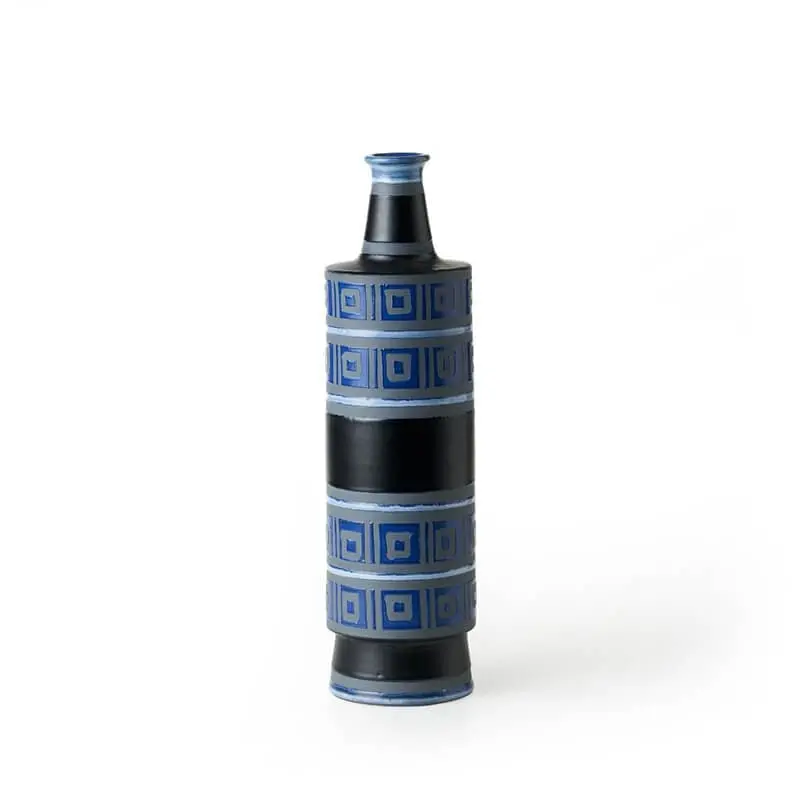Bitossi Wax-Decorated Ceramic Vase – Inv-1421 1