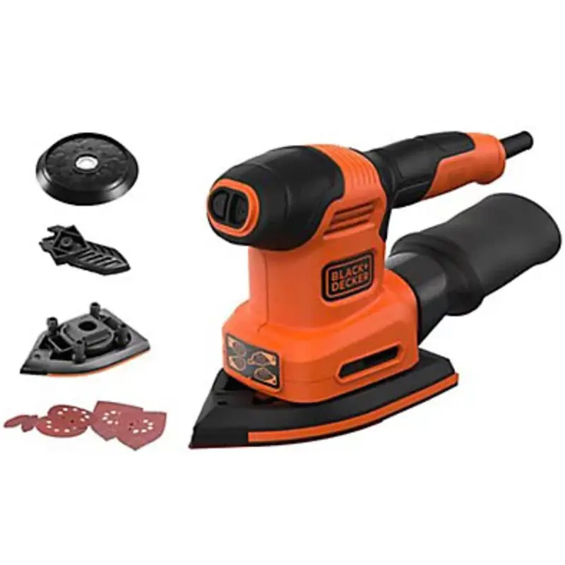 Black & Decker Heritage 3-In-1 Electric Multi-Sander – Compact 200W Design 1