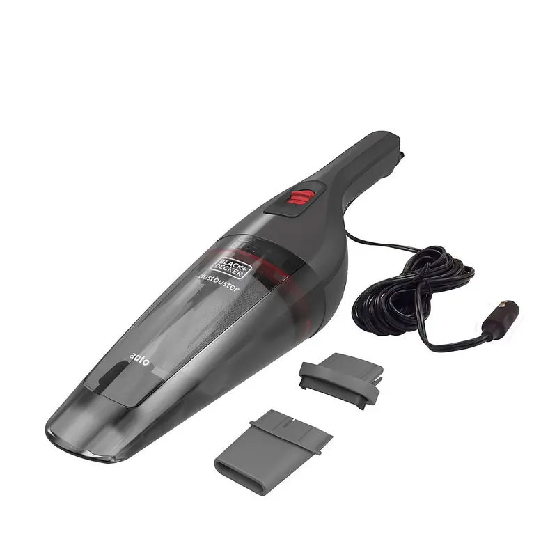 Black+Decker 12V Handheld Car Vacuum – Ergonomic Design, 3.7L Dust Capacity, Vehicle Cleaning Tool 1