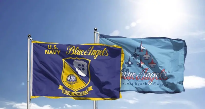 Blue Angel Squadron Flag — Official-Inspired Display Banner 1