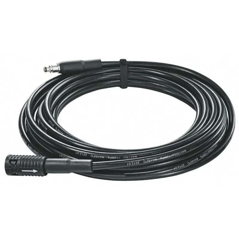 Bosch High-Pressure Extension Hose – 6 M Flexible Push-Fit Black Hose (1/4" Fitting) 1