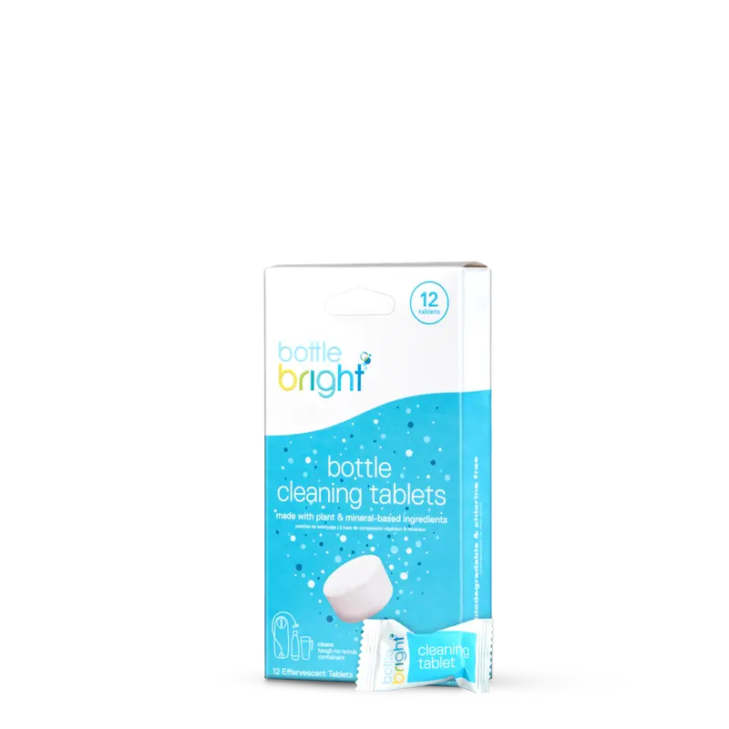 Bottle Bright Cleaning Tablets (12 Count) For Hydration Gear 1