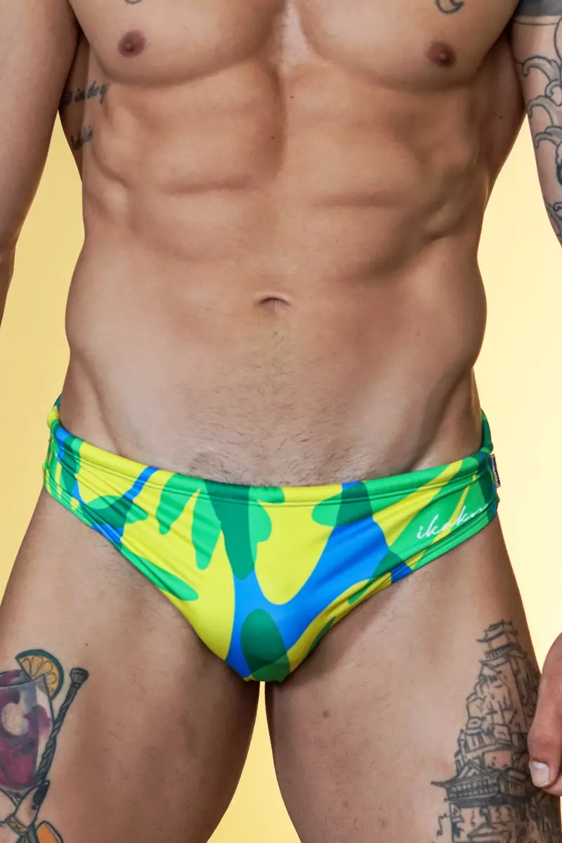 Brazil-Inspired Swim Brief For Men 1