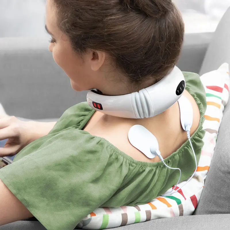 Calmagner Electromagnetic Neck & Shoulder Massager – Targeted Pain Relief With Magnetic Pulse Technology 1